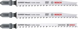 Bosch Set EXPERT Wood 2-side clean listova ubodne testere 3 kom 2608900559