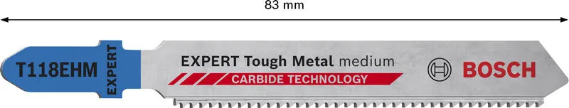 EXPERT Tough Metal medium T118EHM list ubodne testere 3 kom 2608900562