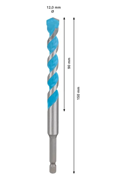 EXPERT HEX-9 MultiConstruction burgija od 12x90x150 mm 2608900583