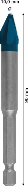 EXPERT HEX-9 Hard Ceramic burgija (10×90 mm) 2608900593