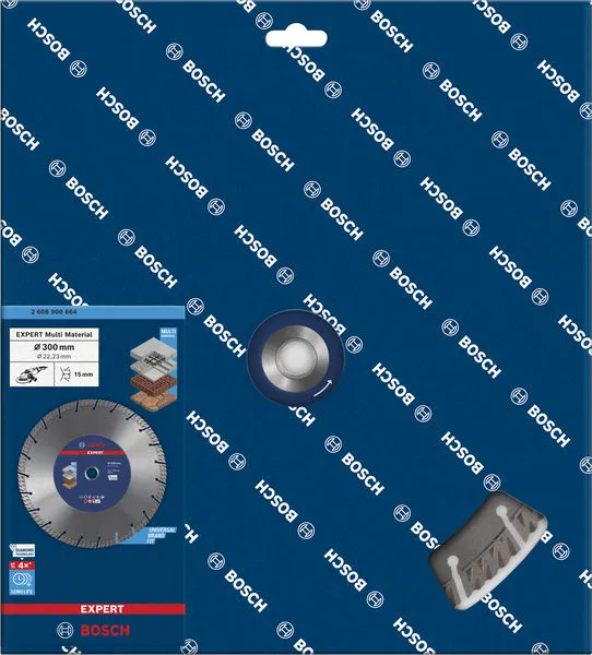 EXPERT MultiMaterial dijamantska rezna ploča od 300 x 22,23 x 2,8 x 15 mm 2608900664