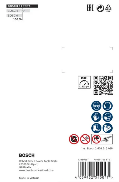 EXPERT MultiMaterial X-LOCK dijamantska rezna ploča od 115x22,23x2,4x12 mm 2608900669
