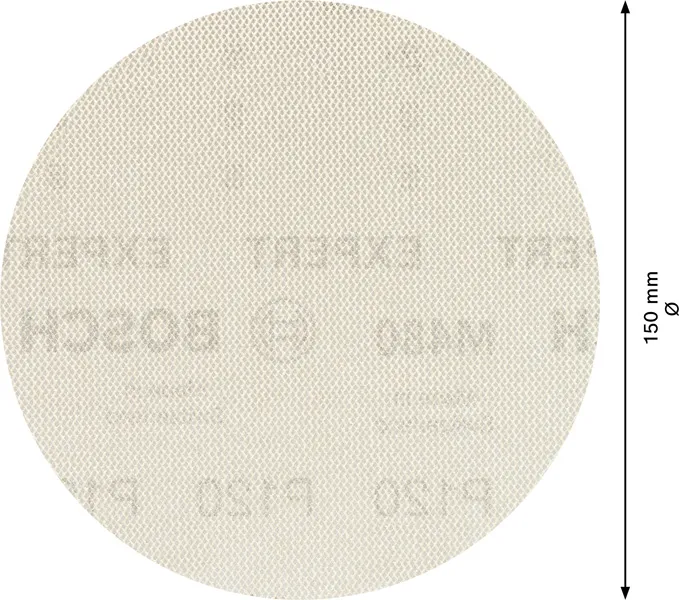 EXPERT M480 brusna mreža za rotacione brusilice od 150 mm, G 120, 50 delova 2608900700