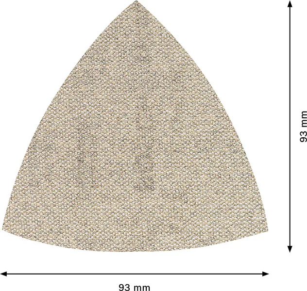 EXPERT M480 brusna mreža za delta brusilice od 93 mm, G 120, 5 delova 2608900718