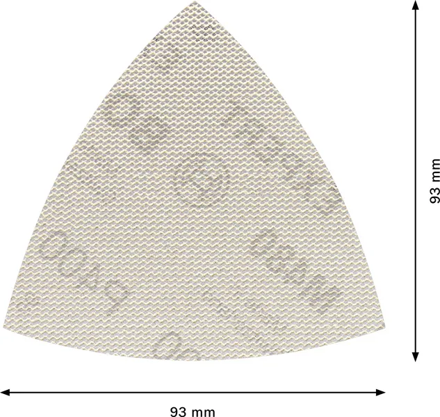 EXPERT M480 brusna mreža za delta brusilice od 93 mm, G 400, 5 delova 2608900724