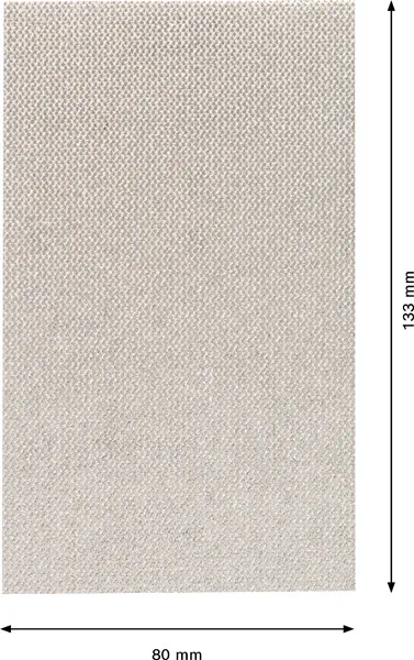 EXPERT M480 brusna mreža za vibracione brusilice od 80 x 133 mm, G 80, 10 delova 2608900734