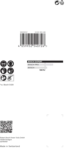 EXPERT M480 brusna mreža za vibracione brusilice od 80 x 133 mm, G 80, 10 delova 2608900734