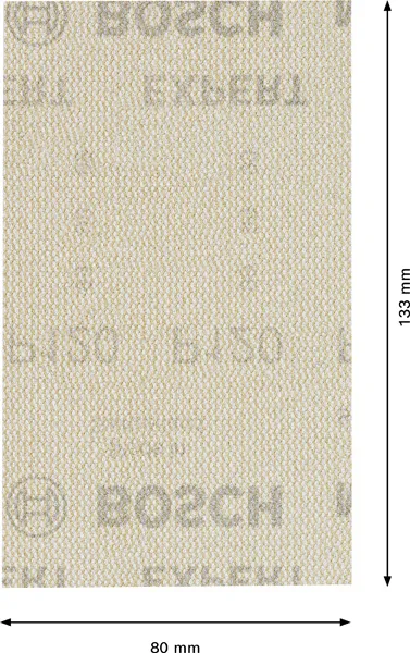 EXPERT M480 brusna mreža za vibracione brusilice od 80 x 133 mm, G 120, 10 delova 2608900736