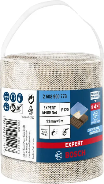 EXPERT M480 rolna brusne mreže od 93 mm, 5 m, G 120 2608900778