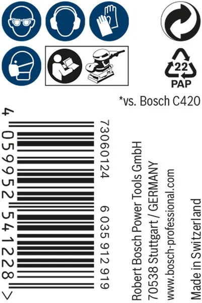 EXPERT M480 rolna brusne mreže od 93 mm, 5 m, G 400 2608900784