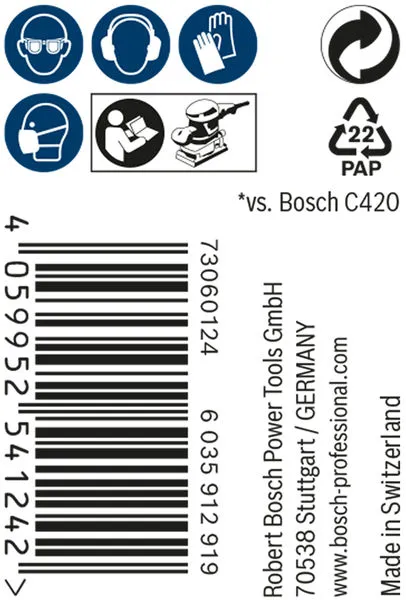 EXPERT M480 rolna brusne mreže od 115 mm, 5 m, G 100 2608900786