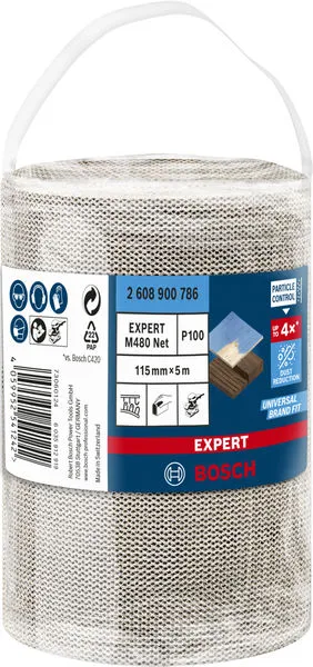 EXPERT M480 rolna brusne mreže od 115 mm, 5 m, G 100 2608900786