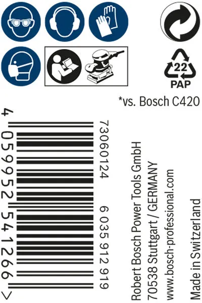 EXPERT M480 rolna brusne mreže od 115 mm, 5 m, G 150 2608900788