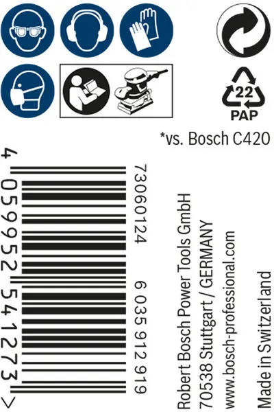 EXPERT M480 rolna brusne mreže od 115 mm, 5 m, G 180 2608900789