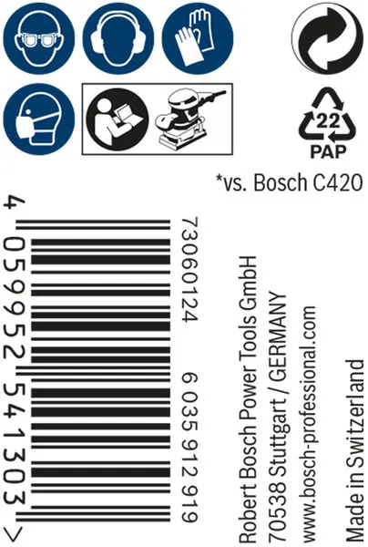 EXPERT M480 rolna brusne mreže od 115 mm, 5 m, G 320 2608900792