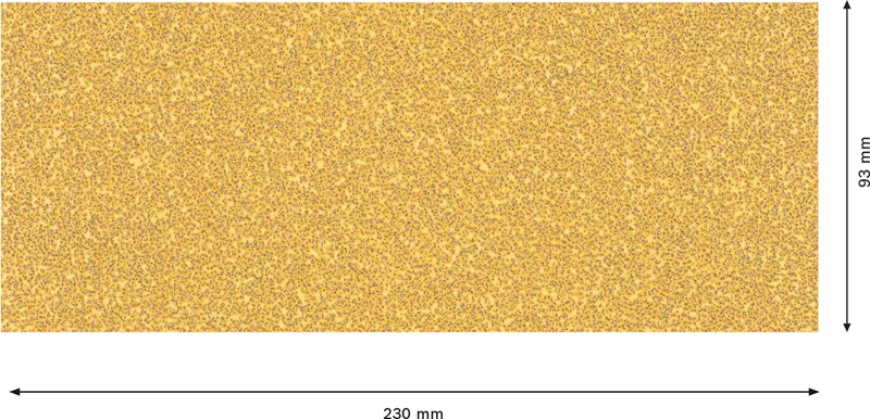 EXPERT C470 brusni papir bez rupa za vibracione brusilice od 93 x 230 mm, G 40, 10 delova 2608900840