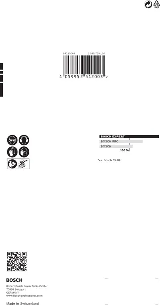 EXPERT C470 brusni papir sa 14 rupa za vibracione brusilice od 115 x 230 mm, G 80, 10 delova 2608900862