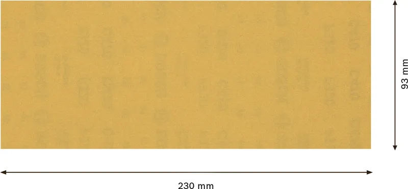 EXPERT C470 brusni papir bez rupa za vibracione brusilice od 93 x 230 mm, G 320, 10 delova 2608900867
