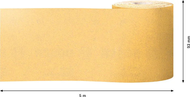 EXPERT C470 rolna brusnog papira za ručno brušenje od 93 mm, 5 m, G 180 2608900906