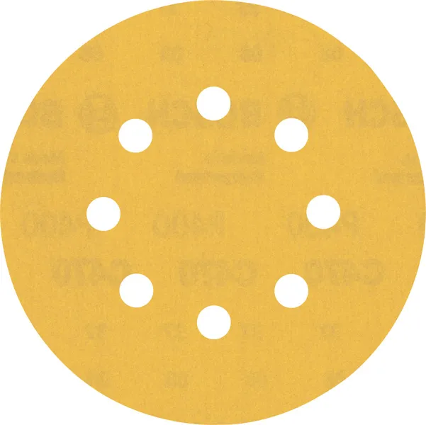 Bosch EXPERT C470 brusni papir sa 8 rupa za rotacione brusilice od 125 mm, G 400, 50 delova 2608900916