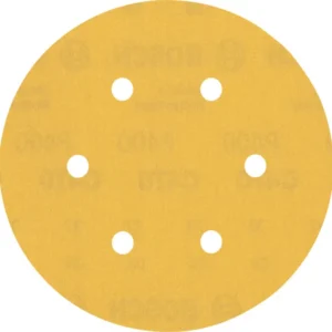 Bosch EXPERT C470 brusni papir sa 6 rupa za rotacione brusilice od 150 mm, G 400, 50 delova 2608900925