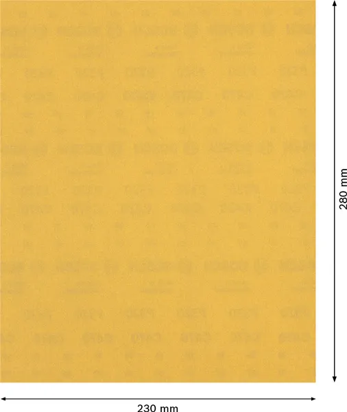 EXPERT C470 brusni papir za ručno brušenje od 230 x 280 mm, G 320 2608900966