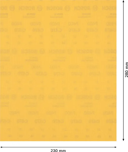 EXPERT C470 brusni papir za ručno brušenje od 230 x 280 mm, G 400 2608900967