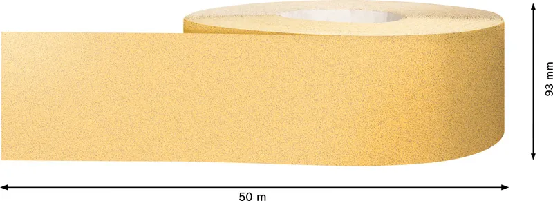 EXPERT C470 rolna brusnog papira za ručno brušenje od 93 mm x 50 m, G 60 2608900969