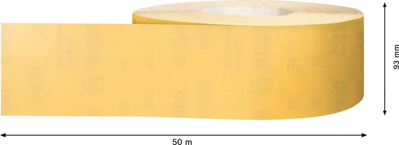 EXPERT C470 rolna brusnog papira za ručno brušenje od 93 mm x 50 m, G 400 2608900976