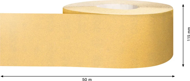 EXPERT C470 rolna brusnog papira za ručno brušenje od 115 mm x 50 m, G 180 2608900982