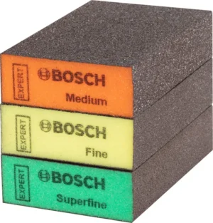 Bosch EXPERT S471 Standard blok za brušenje 26×69×97 mm, srednji, Fini, superfini, 3 kom 2608901175