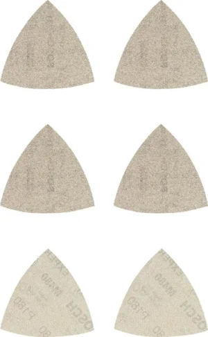 Komplet EXPERT M480 brusnih mreža od 93 x 93 mm, 6 delova 2608901204