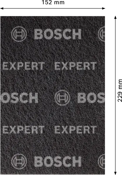 EXPERT N880 podloga od filca za ručno brušenje od 152 x 229 mm, Extra Cut S 2608901210