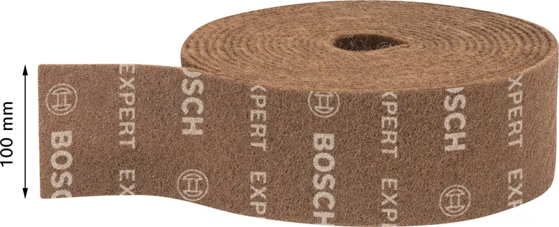 EXPERT N880 rolna od filca za ručno brušenje od 100 mm x 10 m, gruba A 2608901222