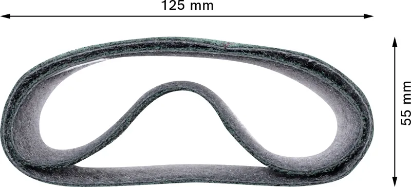 EXPERT N470 brusna čaura za mašine za glačanje od 100 x 290 mm, 90 mm, fina, 10 delova 2608901259