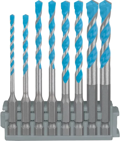 Bosch EXPERT HEX-9 MultiConstruction Pick & Click komplet 3–8 mm 2608901455