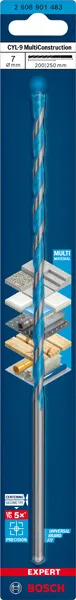 EXPERT CYL-9 MultiConstruction burgija od 7x200x250 mm 2608901483