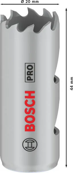 PRO Multi Material testera za otvore, 20 mm, sa navojem 2608901494