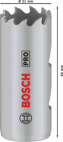 PRO Multi Material testera za otvore, 21 mm, sa navojem 2608901495