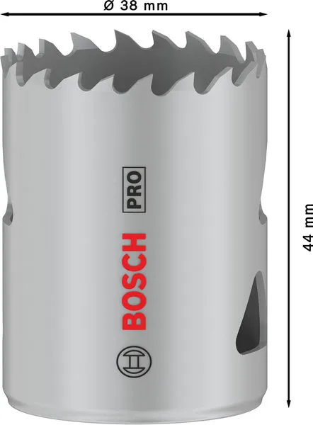 PRO Multi Material testera za otvore, 38 mm, sa navojem 2608901506