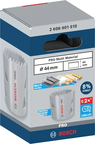PRO Multi Material testera za otvore, 44 mm, sa navojem 2608901510