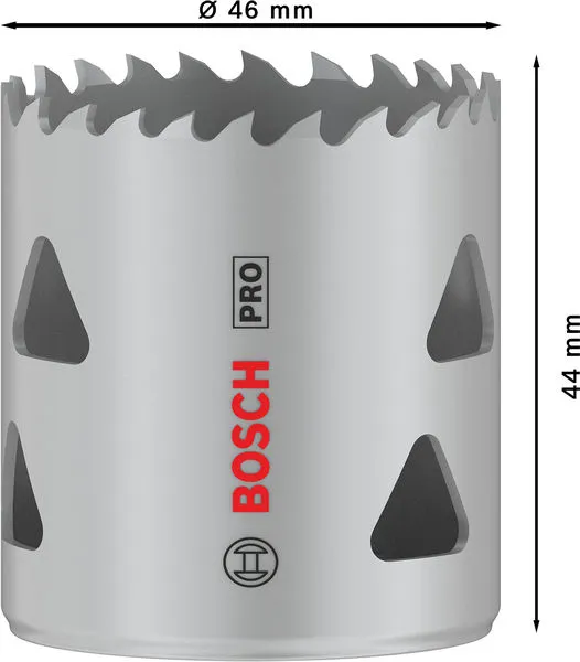 PRO Multi Material testera za otvore, 46 mm, sa navojem 2608901511