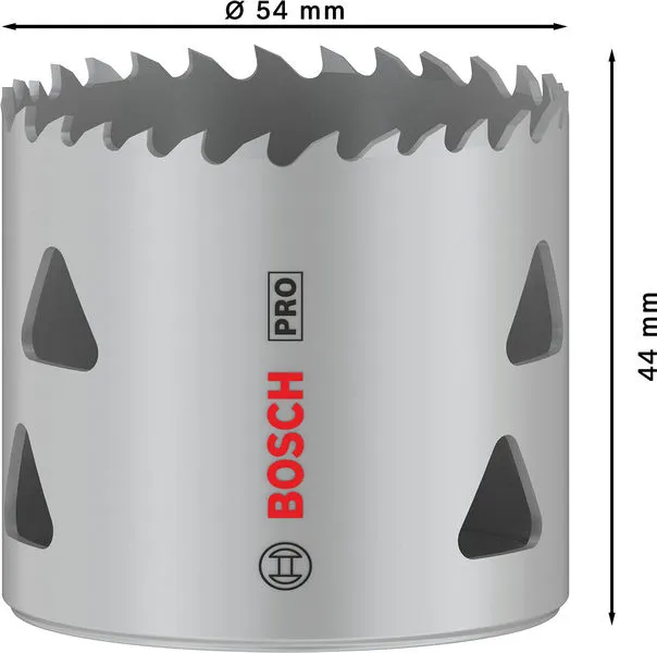 Set PRO Multi Material testera za otvore, 54 mm, sa navojem 2608901515