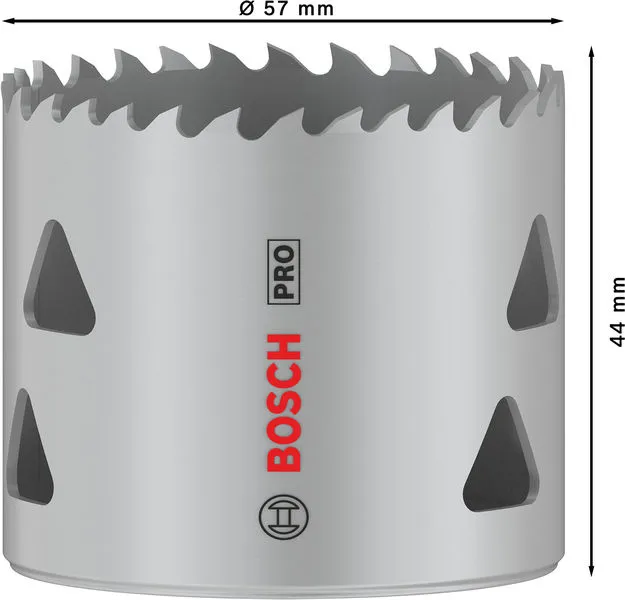 PRO Multi Material testera za otvore, 57 mm, sa navojem 2608901517