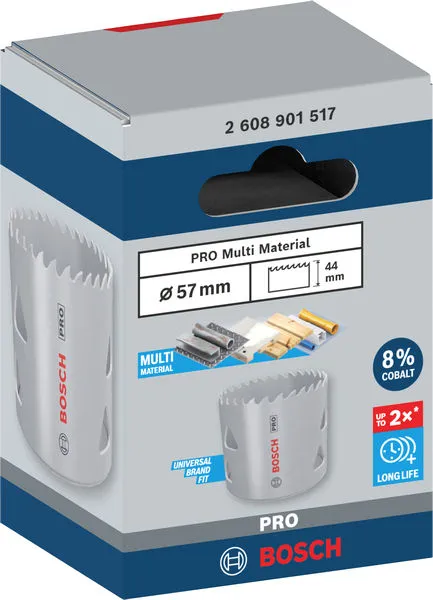 PRO Multi Material testera za otvore, 57 mm, sa navojem 2608901517