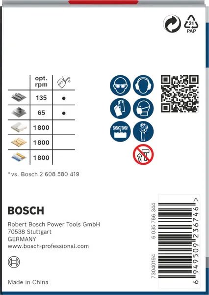PRO Multi Material testera za otvore, 67 mm, sa navojem 2608901522