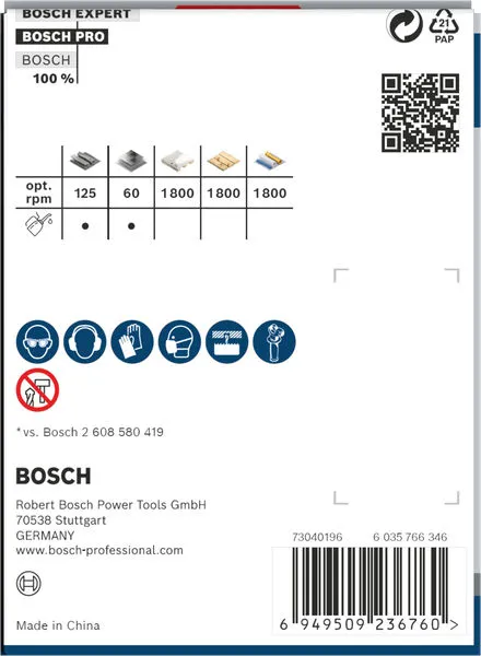 PRO Multi Material testera za otvore, 70 mm, sa navojem 2608901524