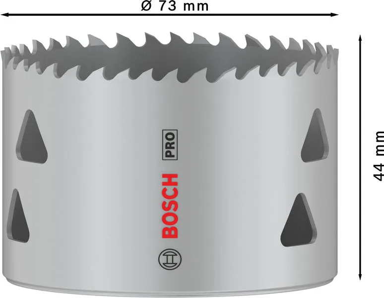 PRO Multi Material testera za otvore, 73 mm, sa navojem 2608901525