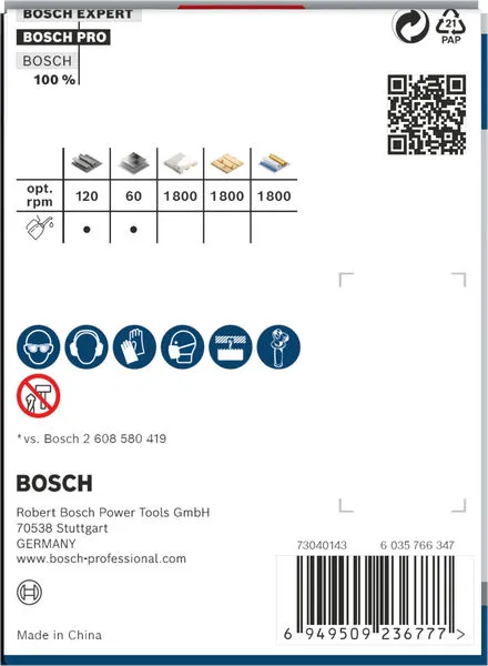 PRO Multi Material testera za otvore, 73 mm, sa navojem 2608901525