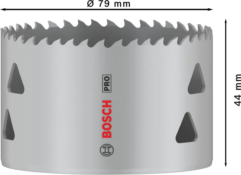 PRO Multi Material testera za otvore, 79 mm, sa navojem 2608901527